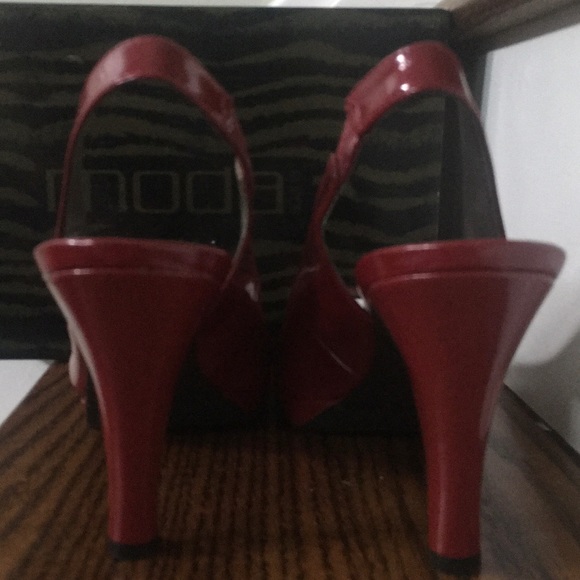 Moda red pumps - Picture 5 of 6